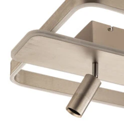 Lucande Stigla LED-Deckenleuchte, Eckig, Nickel -Beleuchtung Rabatte 9922045 5