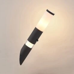 Lindby Okari Außenwandleuchte Mit Sensor Fackel -Beleuchtung Rabatte 9926019 4