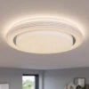 Lindby Mizuni LED-Deckenleuchte, RGBW Smart 48 Cm -Beleuchtung Rabatte 9930012