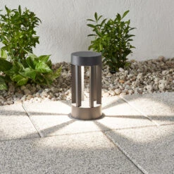 LED-Sockelleuchte Jordis In Dunkelgrau 12 LED-Sockelleuchte Jordis In Dunkelgrau -Beleuchtung Rabatte 9932013 1