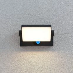 LED-Solar-Außenwandlampe Sherin Mit Sensor -Beleuchtung Rabatte 9932022 5