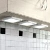 Lindby Antony LED-Unterbauleuchte, 3er-Set, Silber