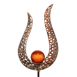 Lindby Firas LED-Solar-Dekoleuchte, Flamme -Beleuchtung Rabatte 9945565 3