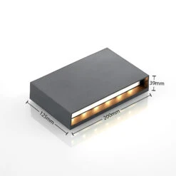 Lindby Jarte LED-Außenwandleuchte, 20 Cm Up/down -Beleuchtung Rabatte 9949058 5