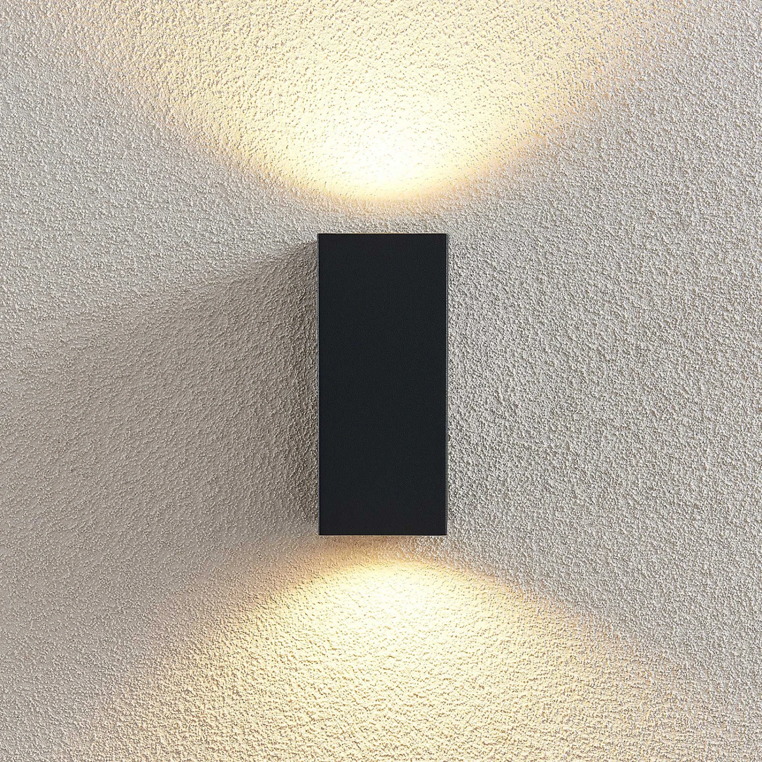 ELC Fijona LED-Außenwandlampe, Eckig, 15 Cm 8 ELC Fijona LED-Außenwandlampe, Eckig, 15 Cm – Bild 6