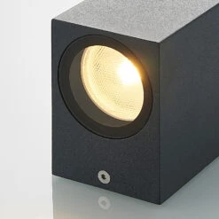 ELC Fijona LED-Außenwandlampe, Eckig, 15 Cm 18 ELC Fijona LED-Außenwandlampe, Eckig, 15 Cm -Beleuchtung Rabatte 9950876 6