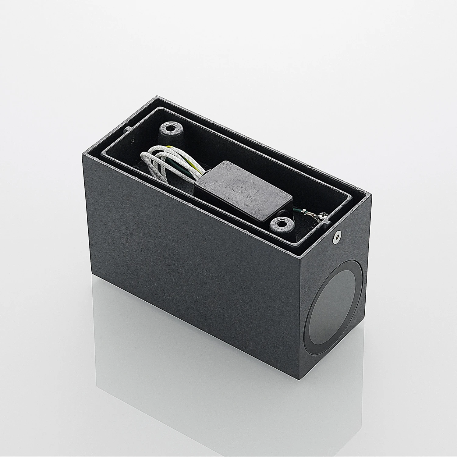 ELC Fijona LED-Außenwandlampe, Eckig, 15 Cm 10 ELC Fijona LED-Außenwandlampe, Eckig, 15 Cm – Bild 8