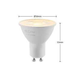 ELC LED-Reflektor GU10 5W 10er-Pack 2.700K 36° -Beleuchtung Rabatte 9950888 6