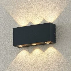 ELC Sarabi LED-Außenwandlampe -Beleuchtung Rabatte 9950938 1