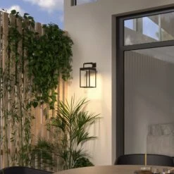 Lucande Lynzy LED-Solarleuchte, Schwarz, 38,3 Cm -Beleuchtung Rabatte 9969186 1