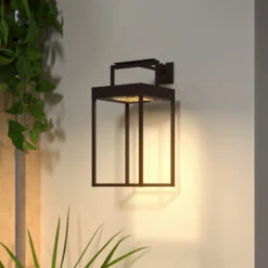 Lucande Lynzy LED-Solarleuchte, Schwarz, 38,3 Cm -Beleuchtung Rabatte 9969186 3