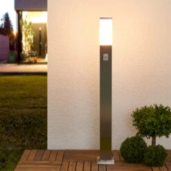 Sensor-Wegelampe Lorian In Eckiger Form -Beleuchtung Rabatte 9972066 3