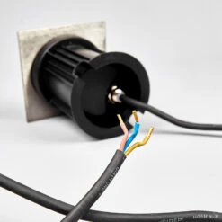 Eckige Edelstahl-Bodeneinbaulampe Insa, IP67 17 Eckige Edelstahl-Bodeneinbaulampe Insa, IP67 -Beleuchtung Rabatte 9977025 7