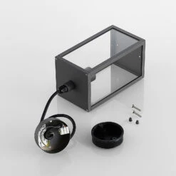 Lindby Filimon Außenpendellampe, Dunkelgrau, E27 19 Lindby Filimon Außenpendellampe, Dunkelgrau, E27 -Beleuchtung Rabatte 9977049 8